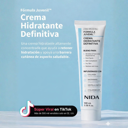 Crema NIDA – Reparación intensiva para una piel radiante, firme y suave